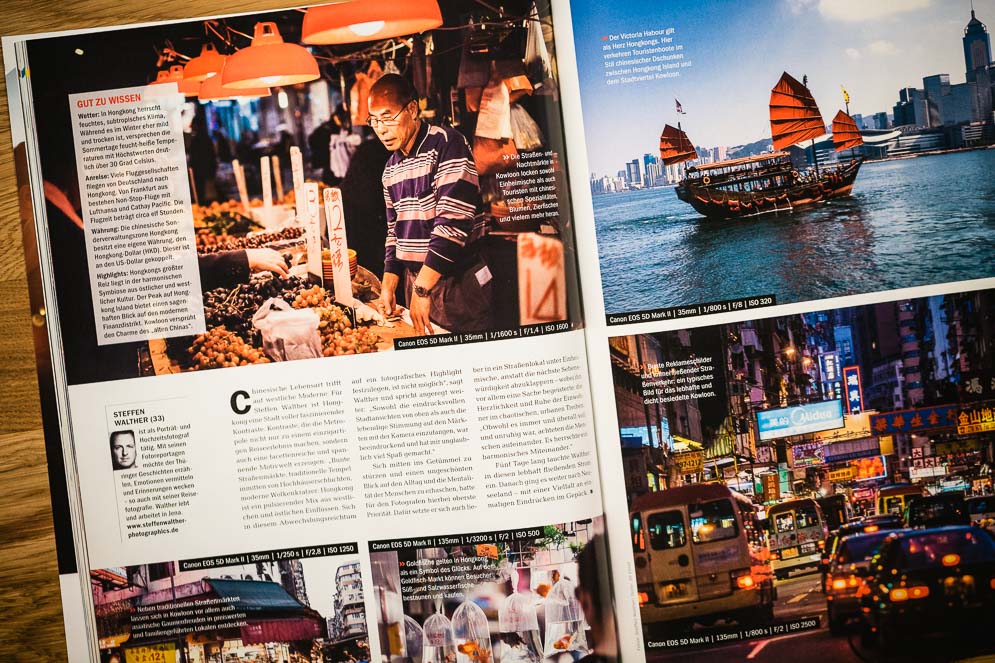 Digital Photo Magazin Hongkong, Reisefotografie von Steffen Walther, Fotograf Jena
