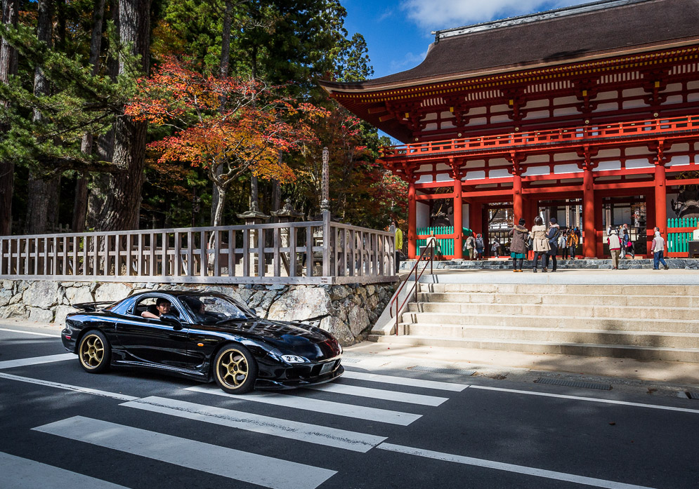 Momiji Japan im Herbst, Reisefotografie, koyasan