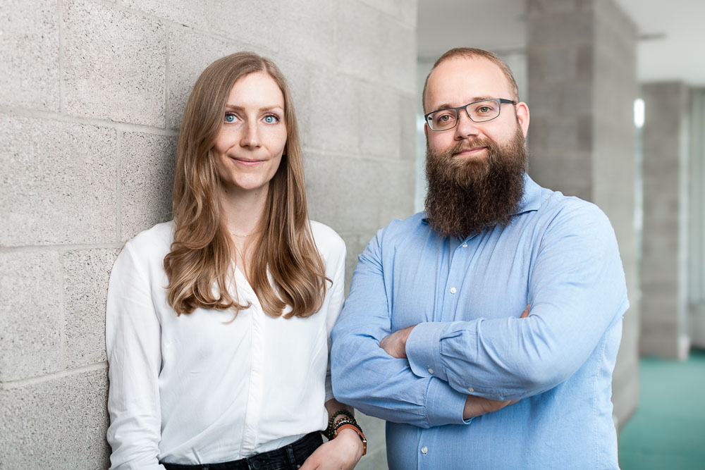 Geschäftsführer Portrait, Viktoria Rothleitner, Oliver Eckardt, Polytives GmbH, Business Fotograf Jena